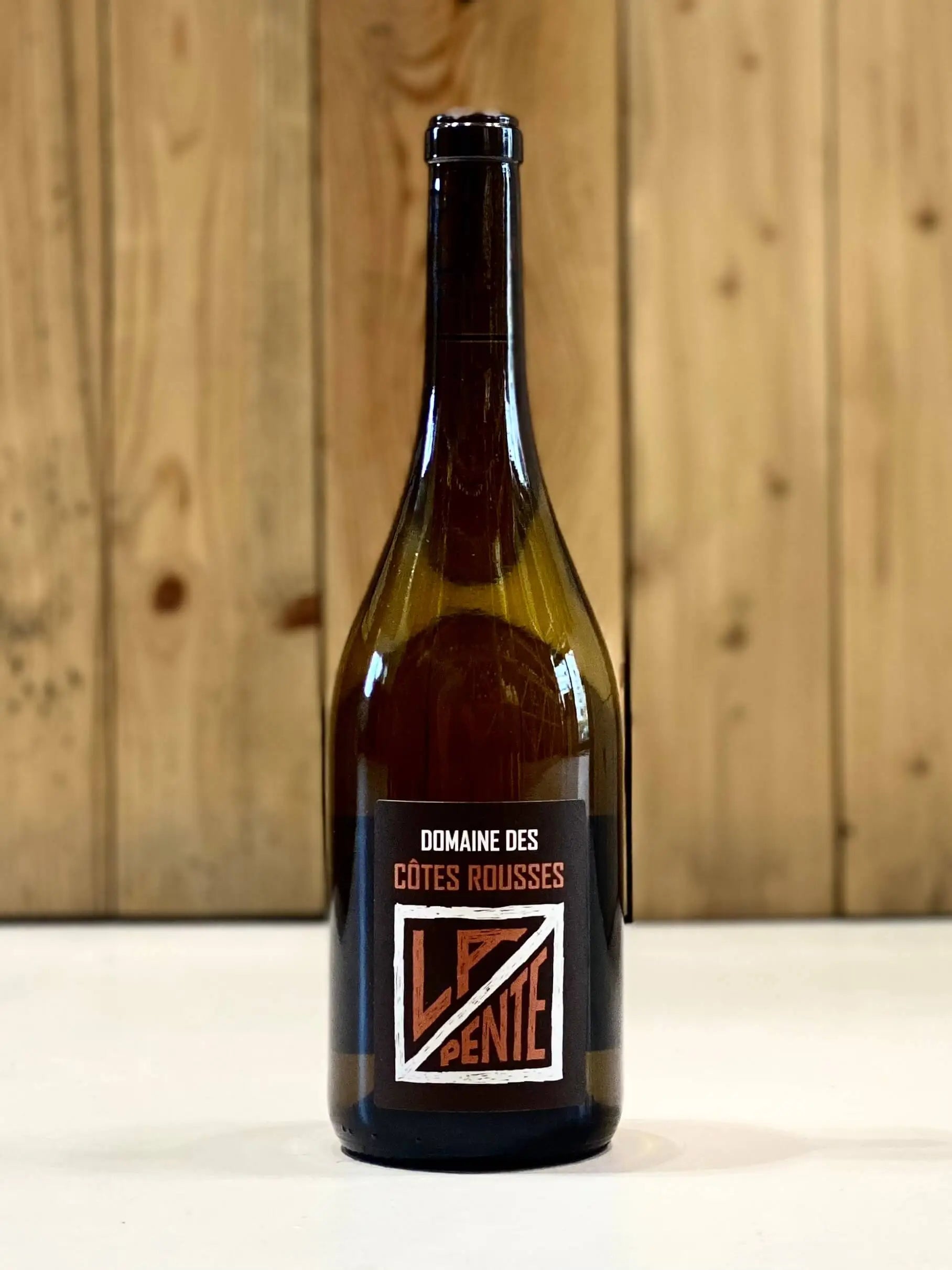 Bouteille de vin blanc de savoie la pente du domaine des cotes rousses