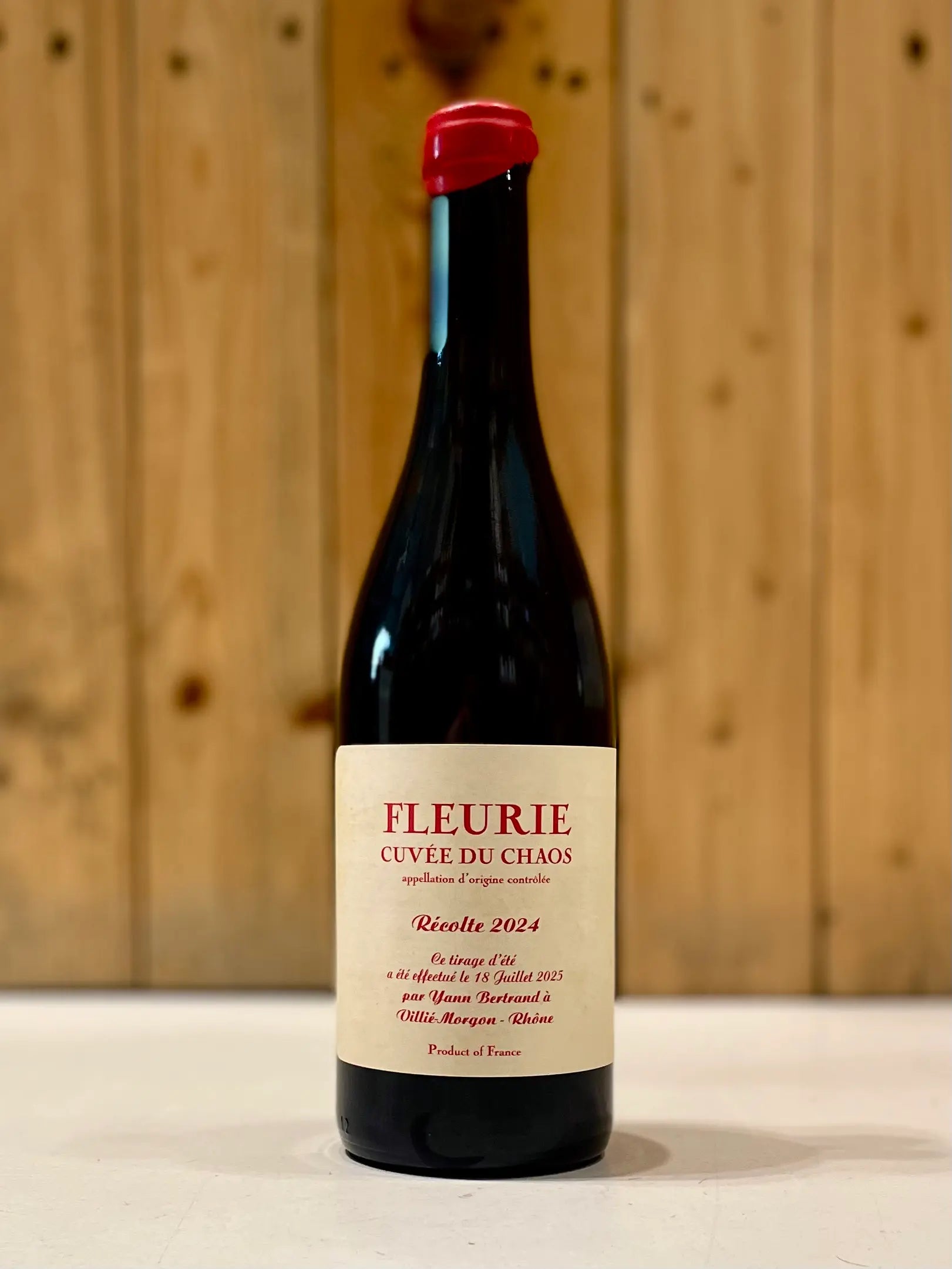 AOC Fleurie Chaos - Yann Bertrand
