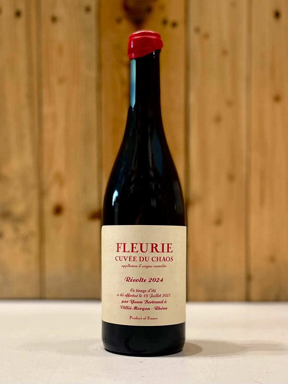 AOC Fleurie Chaos - Yann Bertrand