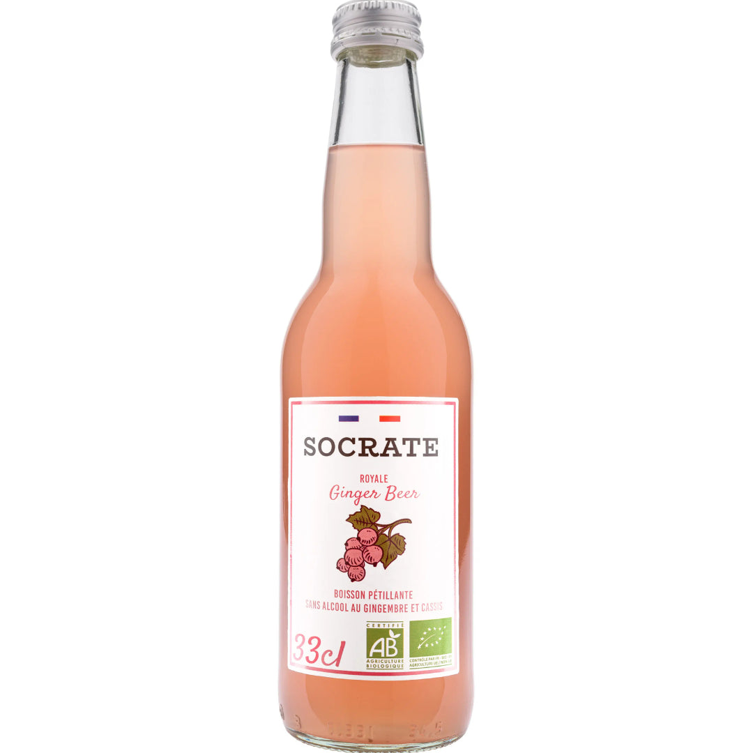 Ginger beer Cassis 33cl - Socrate