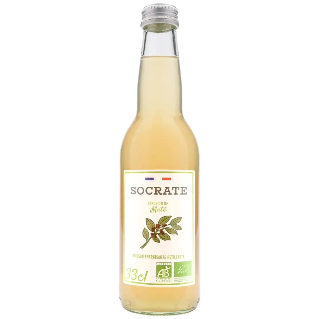 Infusion pétillante de maté 33cl - Socrate