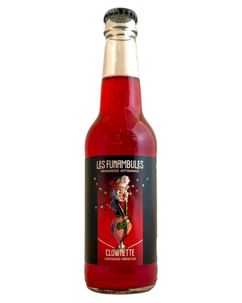 Clownette Limonade Hibiscus 33cl - Funambules