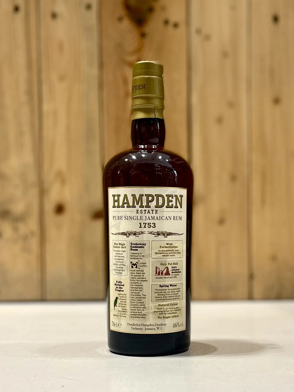 Rum Jamaican - Hampden 1753