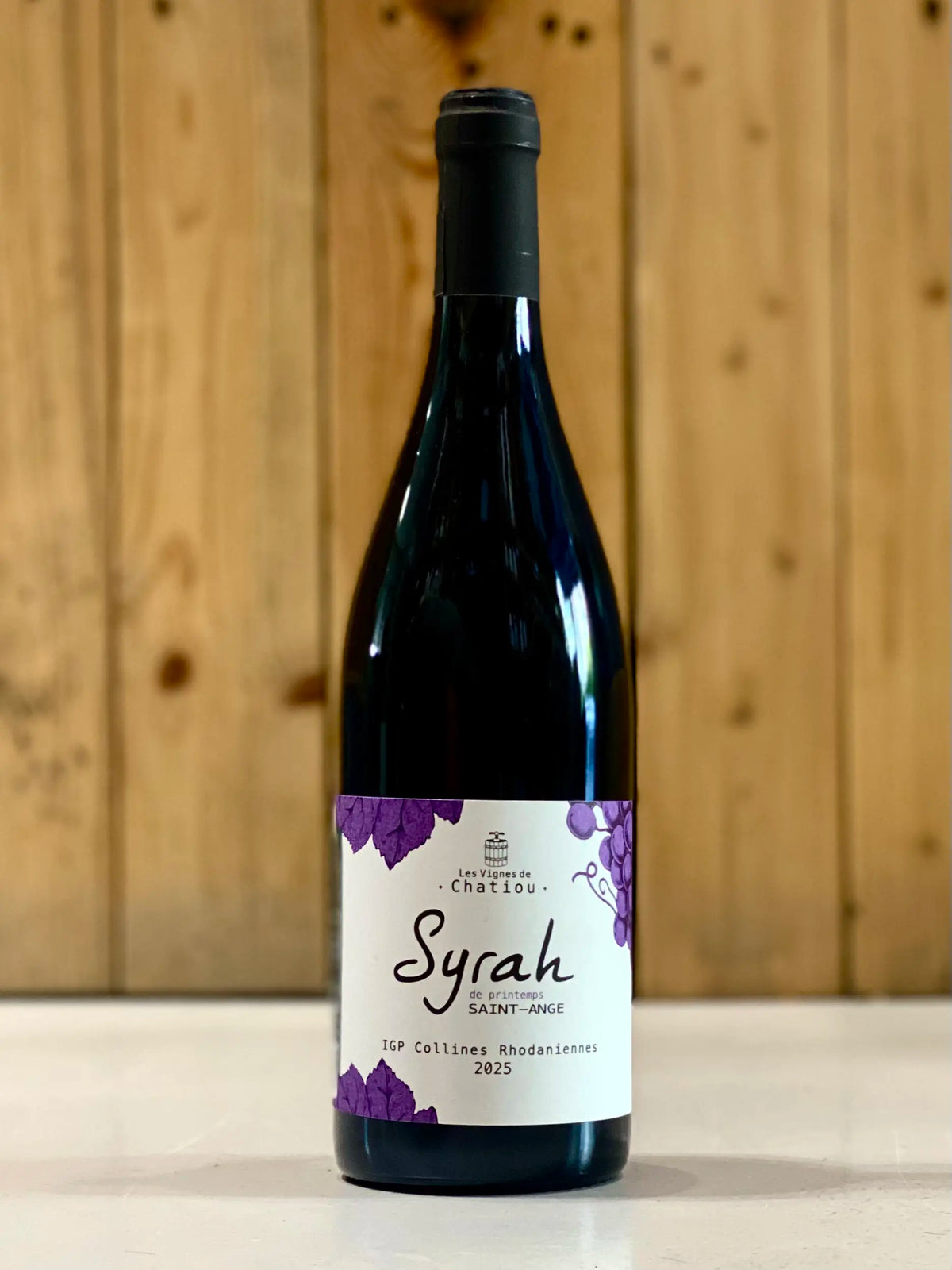 Syrah de printemps - Les vignes de Chatiou