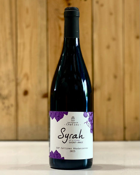Syrah de printemps - Les vignes de Chatiou